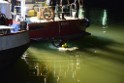 Havarie Wassereinbruch Motorraum beim Schiff Koeln Niehl Niehler Hafen P368